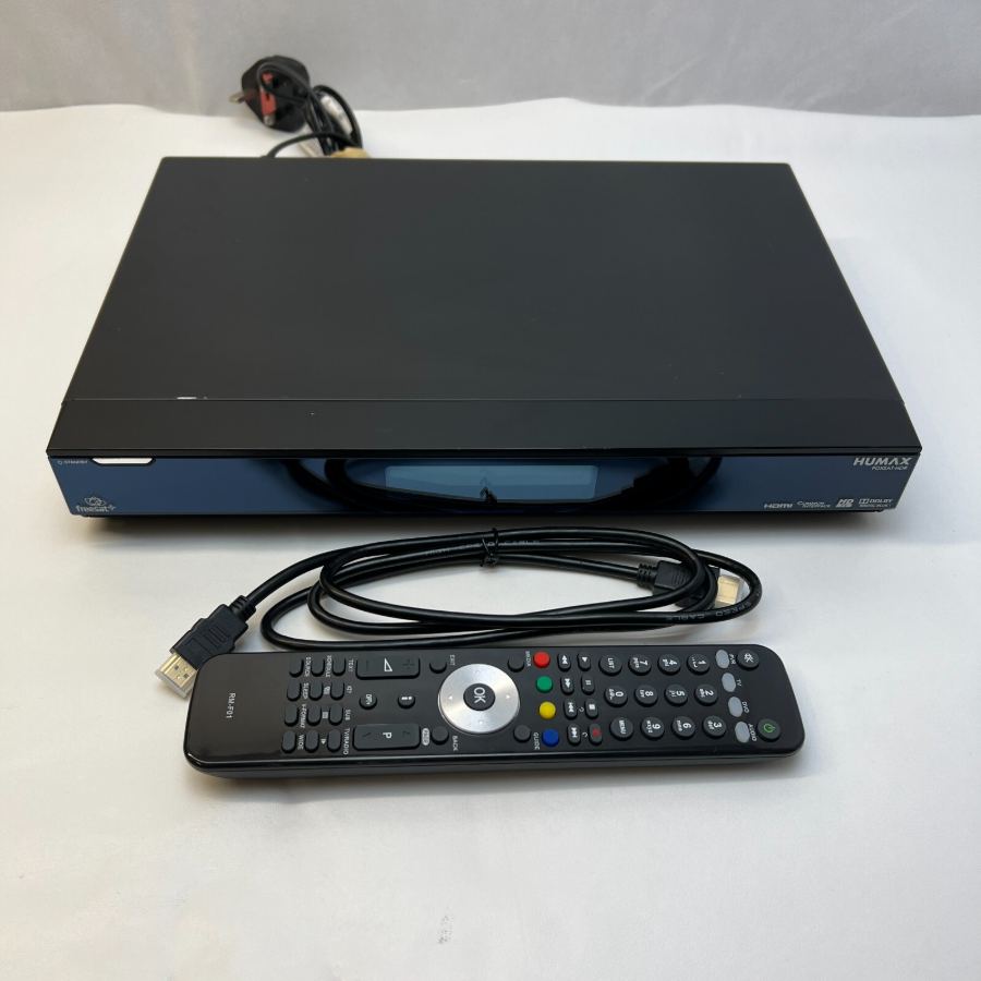 Representative photograph of the same model: Humax Foxsat HDR 320GB DVR Freesat+ HD Satellite TV Receiver Manual, Remote – image 6