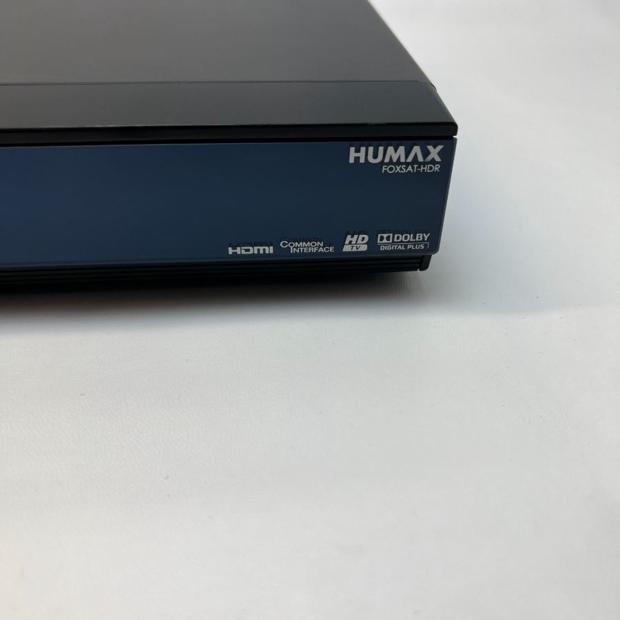 Representative photograph of the same model: Humax Foxsat HDR 320GB DVR Freesat+ HD Satellite TV Receiver Manual, Remote – image 9