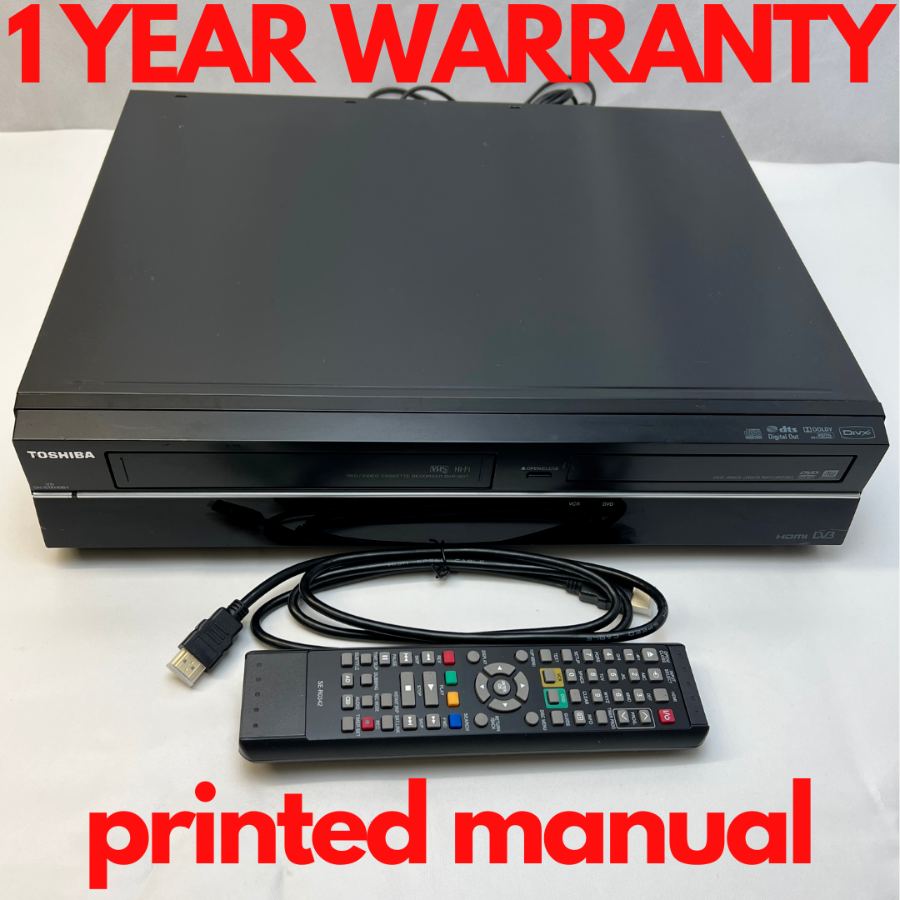 Representative photograph of Toshiba DVR19 Freeview DVD/VCR Combi Recorder With HDMI and USB *VHS TO DVD*