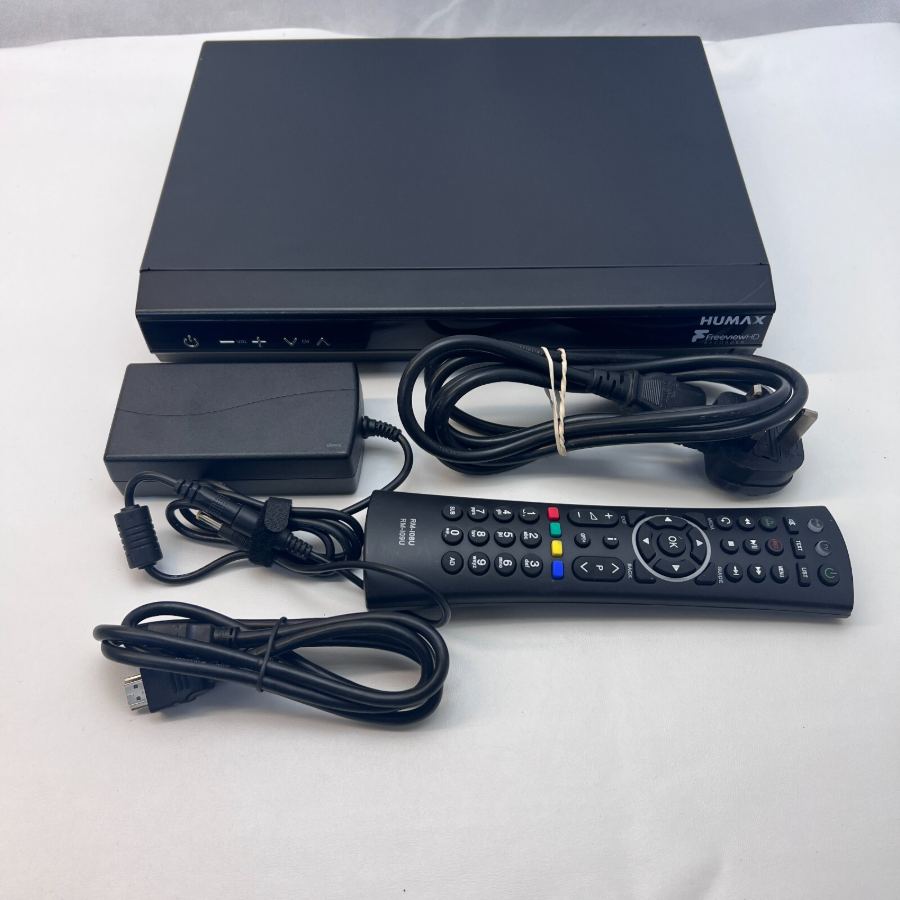 Representative photograph of the same model: HUMAX HDR-1800T Freeview HD Smart Digital HD TV Recorder - 320GB - Twin Tuner – image 2