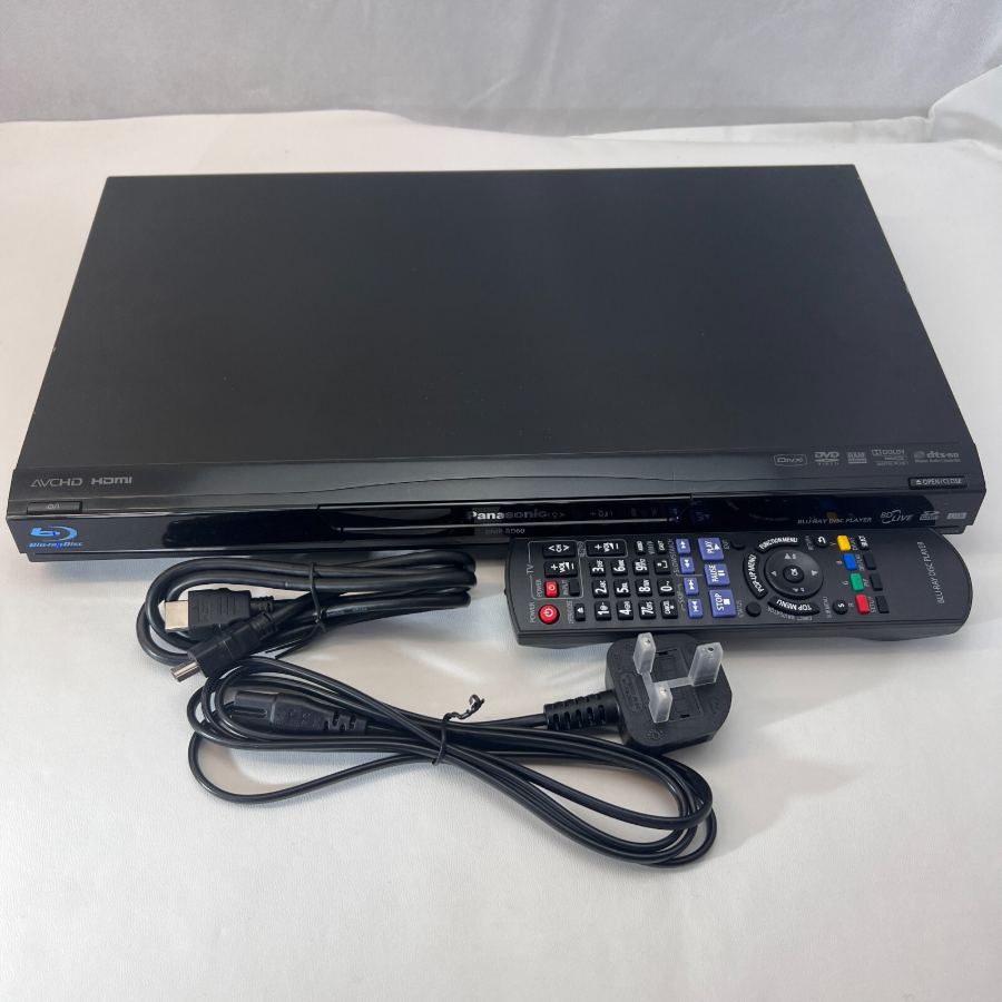 Representative photograph of the same model: Panasonic DMP-BD60 - Blu-ray DVD Player Tested Remote Warranty remote hdmi – image 2
