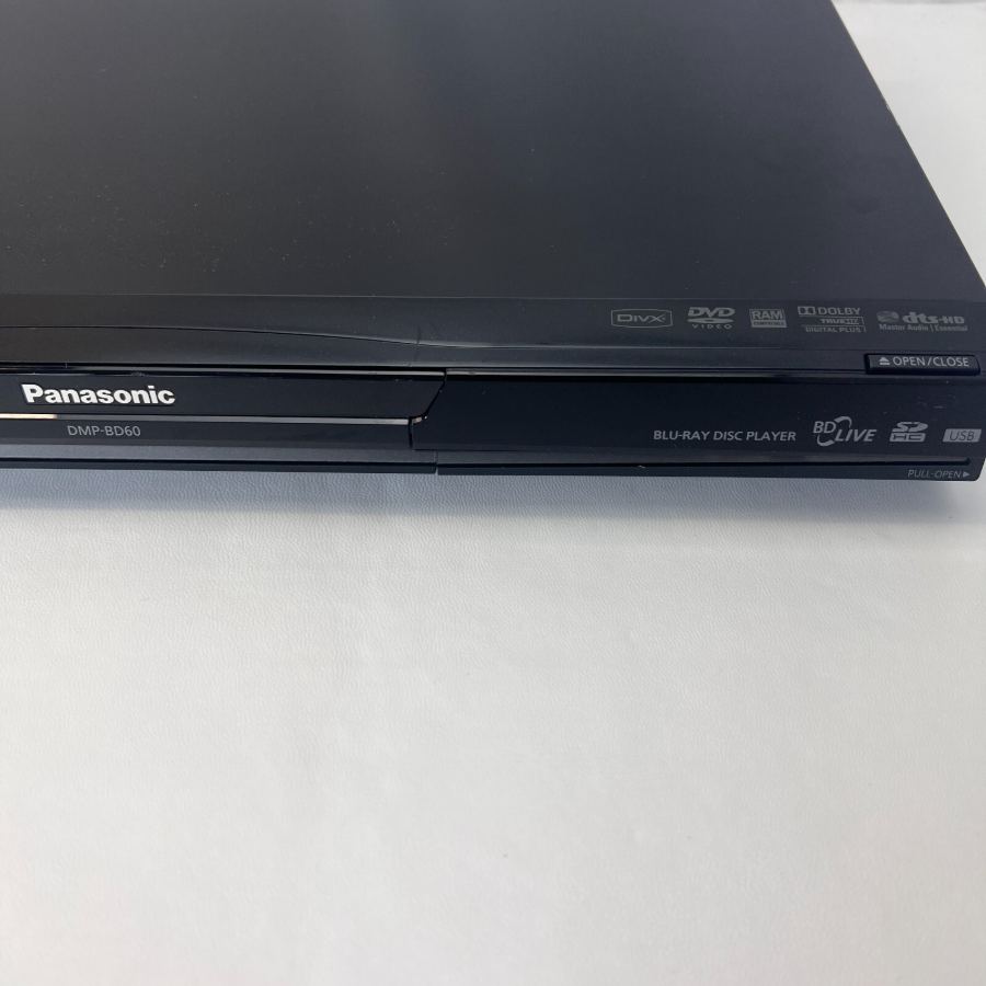 Representative photograph of the same model: Panasonic DMP-BD60 - Blu-ray DVD Player Tested Remote Warranty remote hdmi – image 6