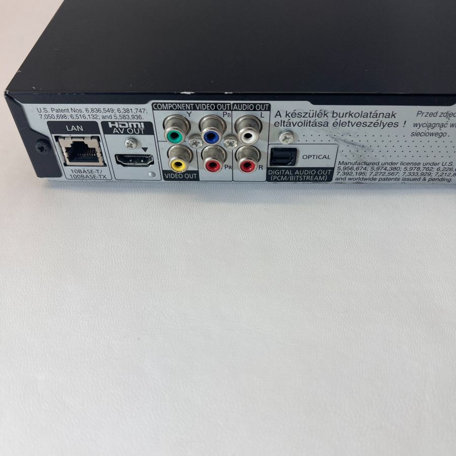 Representative photograph of the same model: Panasonic DMP-BD60 - Blu-ray DVD Player Tested Remote Warranty remote hdmi – image 10
