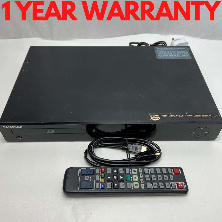 Representative photograph of SAMSUNG BD-P1500 DVD Blu-Ray Player Full HD HDMI USB MP3 Optical 1 YEAR WARRANTY