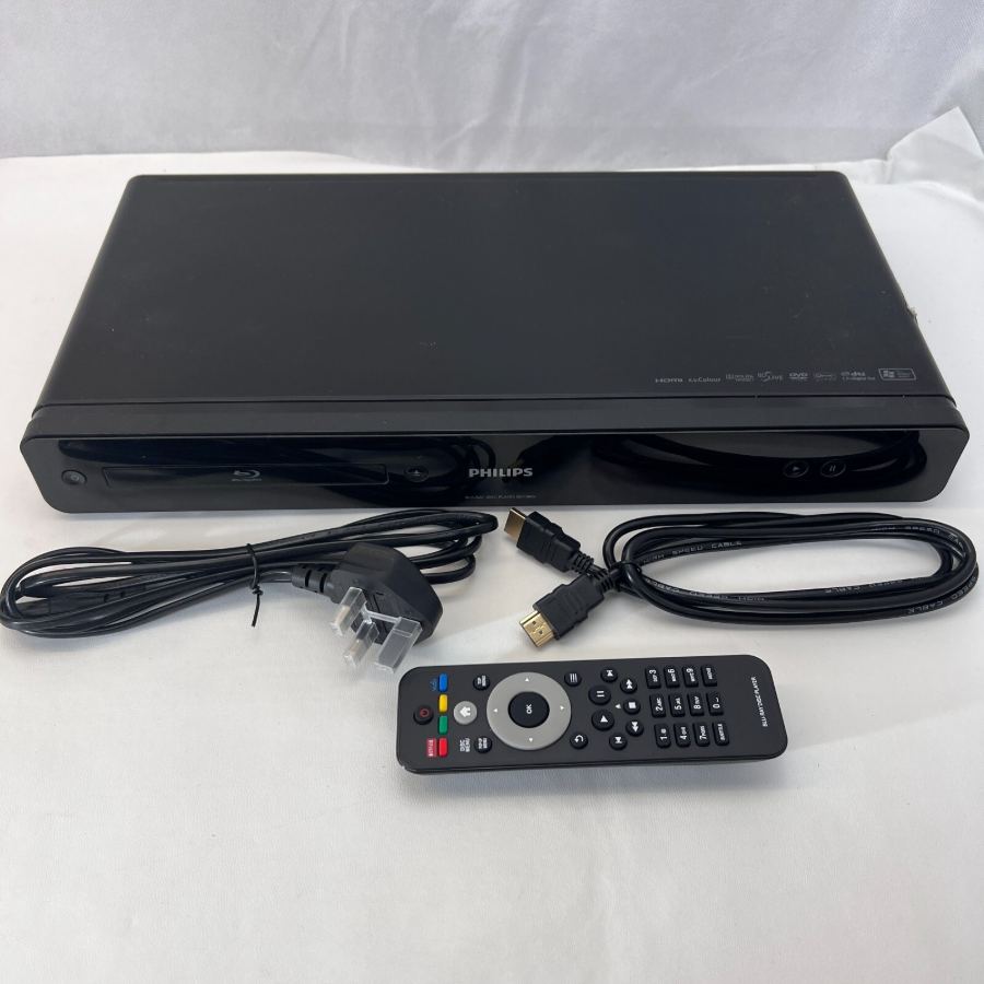 Representative photograph of the same model: Philips BDP-3000/05 Blu-ray / DVD Disc Player 1080p HDMI + Remote Controller – image 2