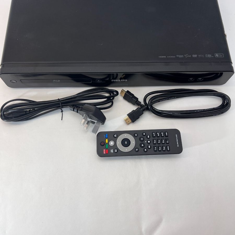 Representative photograph of the same model: Philips BDP-3000/05 Blu-ray / DVD Disc Player 1080p HDMI + Remote Controller – image 3