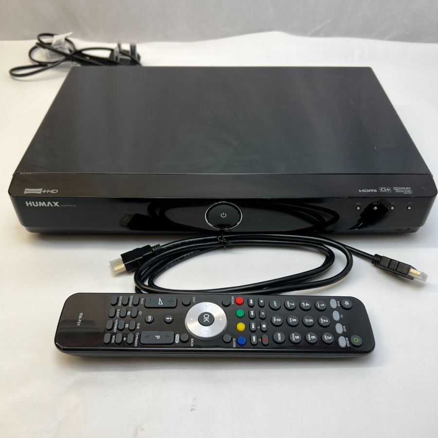 Humax HDR-FOX T2 500GB HDD Freeview HD Twin Tuner Digital TV Recorder - Remote – image 8