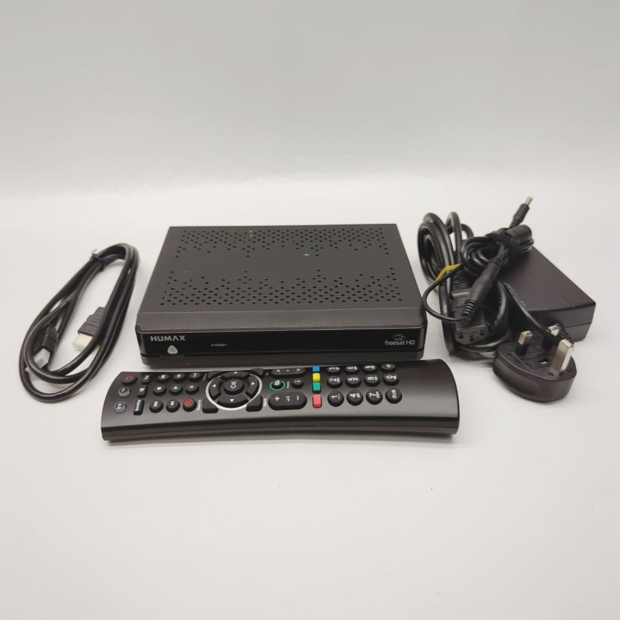 Humax HB-1000S Freesat HD Digital Satellite TV Receiver Set Top Box & Controller – image 2