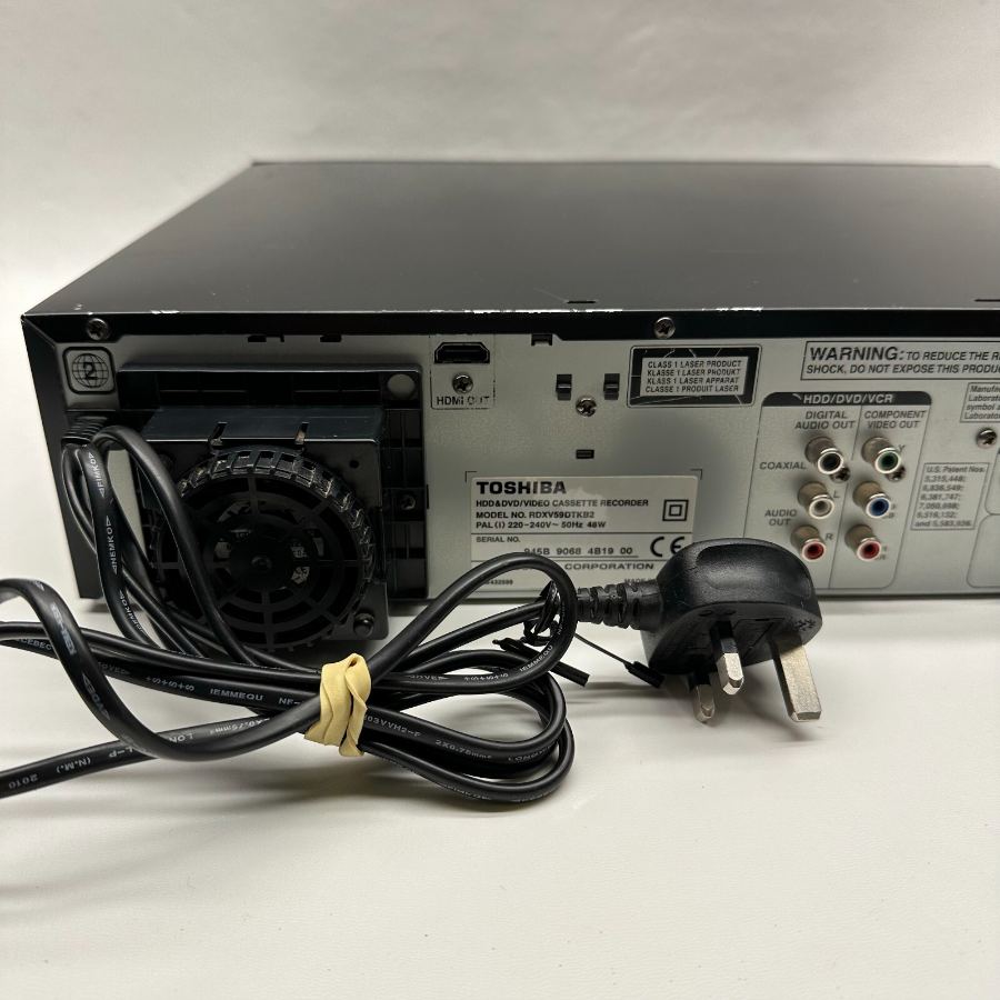 Toshiba RDXV59DTKB2 VHS DVD Recorder Hard Drive Copy VHS to DVD Remote Warranty – image 8