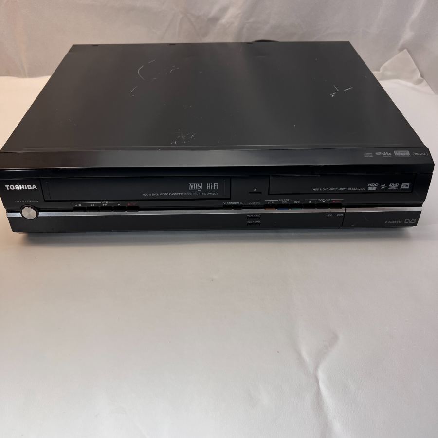 Toshiba RDXV48DTKTB VHS DVD Recorder Hard Drive Copy VHS to DVD Remote Warranty – image 4