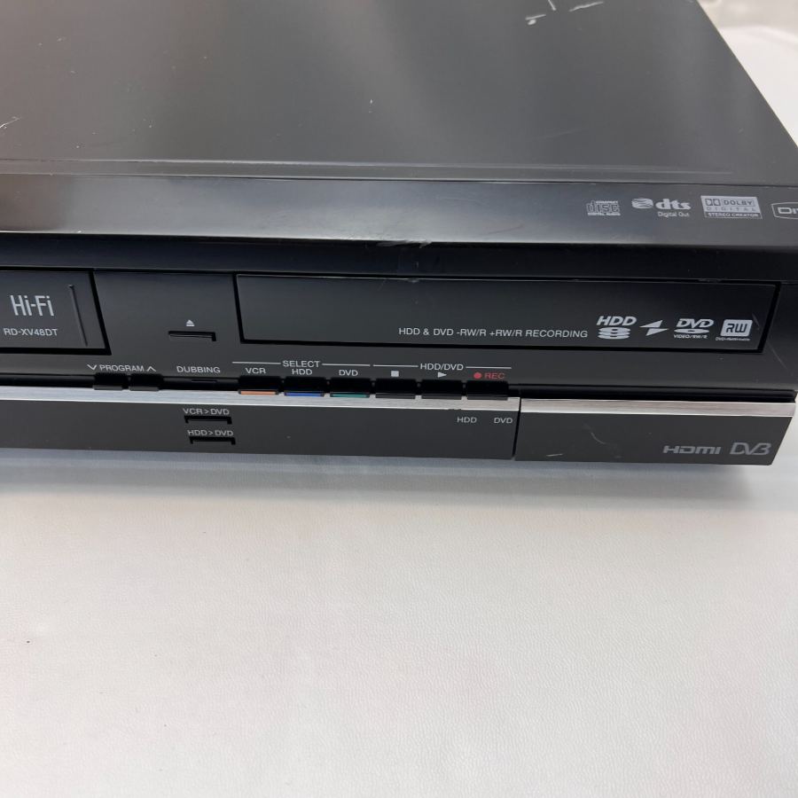 Toshiba RDXV48DTKTB VHS DVD Recorder Hard Drive Copy VHS to DVD Remote Warranty – image 6