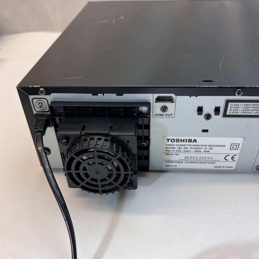 Toshiba RDXV48DTKTB VHS DVD Recorder Hard Drive Copy VHS to DVD Remote Warranty – image 10