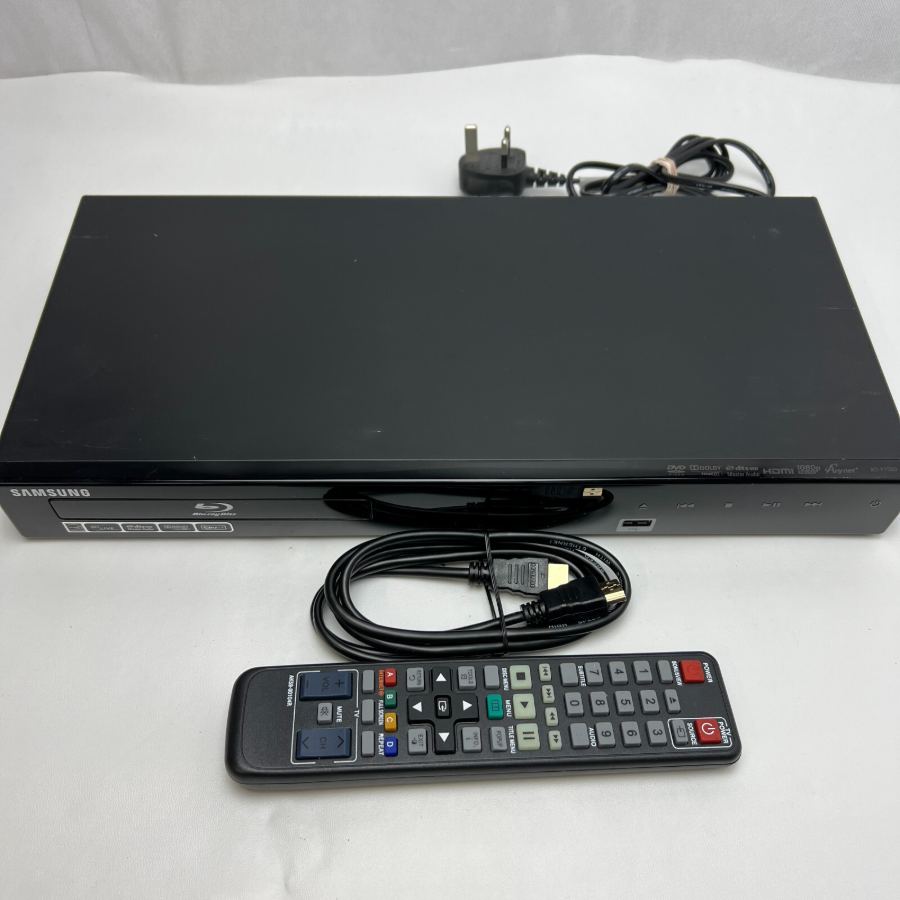 Representative photograph of the same model: Samsung BD-P1580 Blu-ray DVD Player & Remote HDMI Warranty HD Remote – image 3