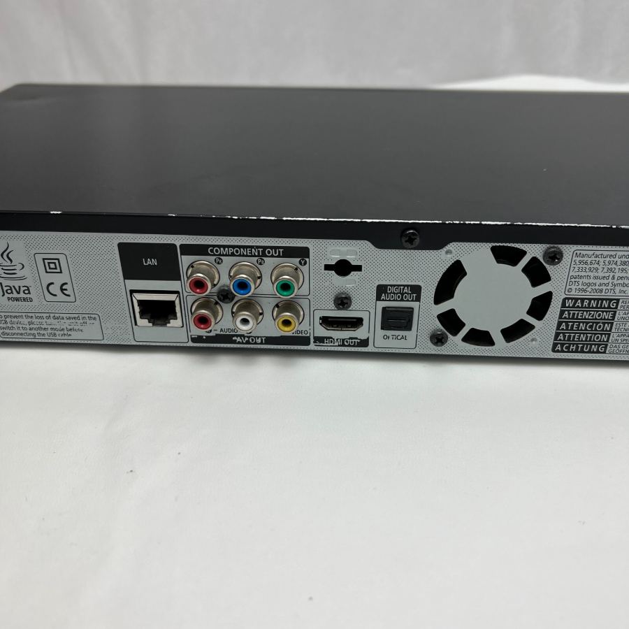 Representative photograph of the same model: Samsung BD-P1580 Blu-ray DVD Player & Remote HDMI Warranty HD Remote – image 9