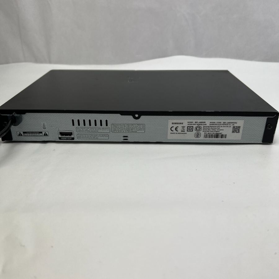 Representative photograph of the same model: Samsung BD-J4500R HD 1080P Blu-ray & DVD Player With Remote & HDMI Cable – image 9