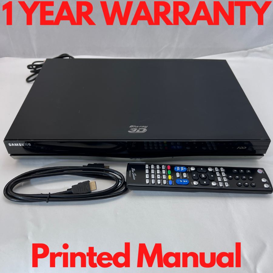Samsung BD-E8500M Smart 3D BLU-RAY DVD Player 500GB HDD Freeview HD Recorder