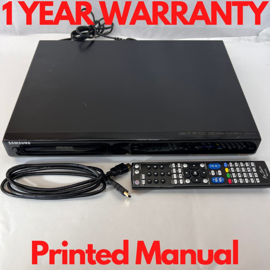 Representative photograph of the same model: Samsung DVD-SH893M 160GB HDD Hard Drive Multi Recorder DVD Player RW Ram Remote