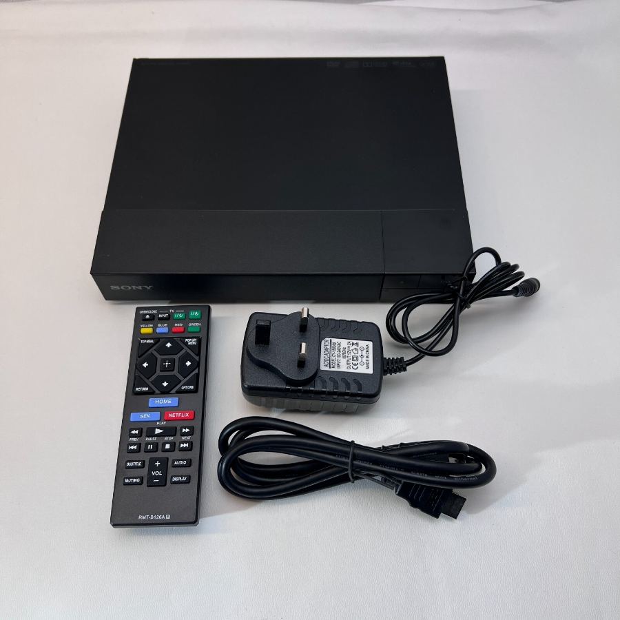 Representative photograph of the same model: SONY BDP-S1500 Smart Blu-Ray DVD Player Netflix Remote HDMI Warranty Small – image 2