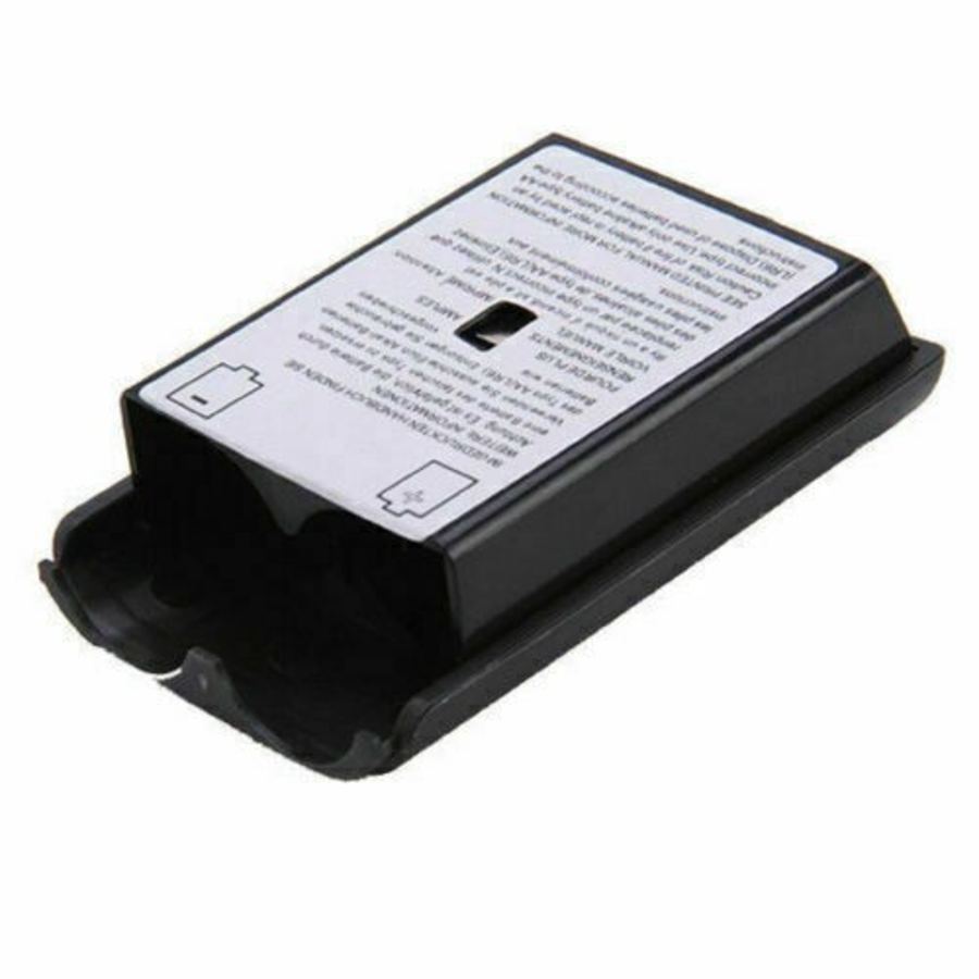 Representative photograph of the same model: Back Battery Holder Pack Shell Cover Black For Xbox 360 Wireless Controller UK – image 3