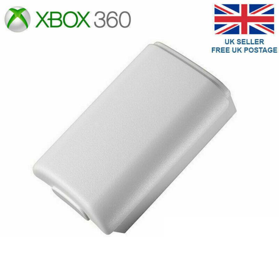 Representative photograph of the same model: Back Battery Holder Pack Shell Cover WhiteFor Xbox 360 Wireless Controller UK
