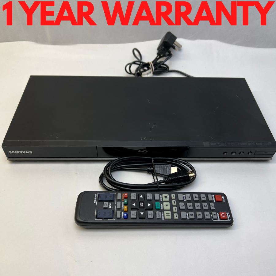 SAMSUNG blu-Ray dvd Disc Player BD-D5100 With Remote HDMI Cable Warranty