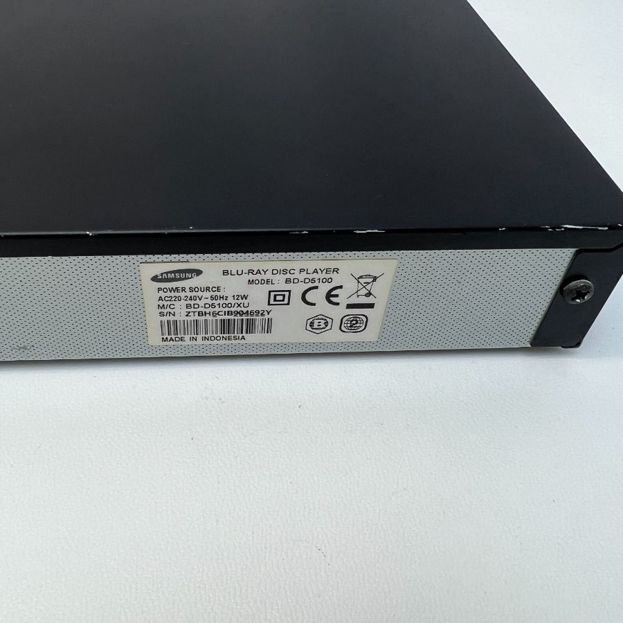 SAMSUNG blu-Ray dvd Disc Player BD-D5100 With Remote HDMI Cable Warranty – image 6