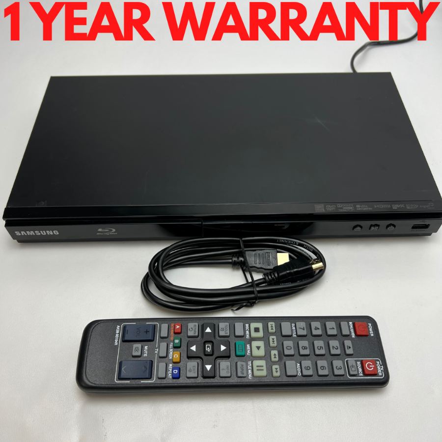 Representative photograph of the same model: Samsung BD-E5300 Smart 3D Blu-Ray DVD Player USB HDMI Netflix Youtube