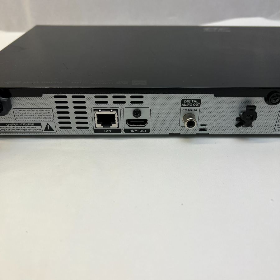 Representative photograph of the same model: Samsung BD-E6100 Smart WiFi 3D Blu-ray Player & DVD Player Black Remote Warrant – image 8