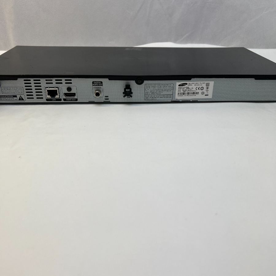 Representative photograph of the same model: Samsung BD-E6100 Smart WiFi 3D Blu-ray Player & DVD Player Black Remote Warrant – image 9