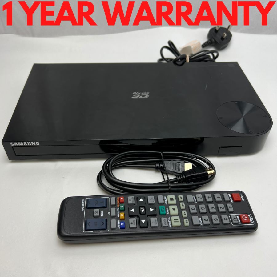Representative photograph of Samsung BD-F5500 Smart 3D Blu-Ray DVD Player USB HDMI Netflix Youtube Warranty