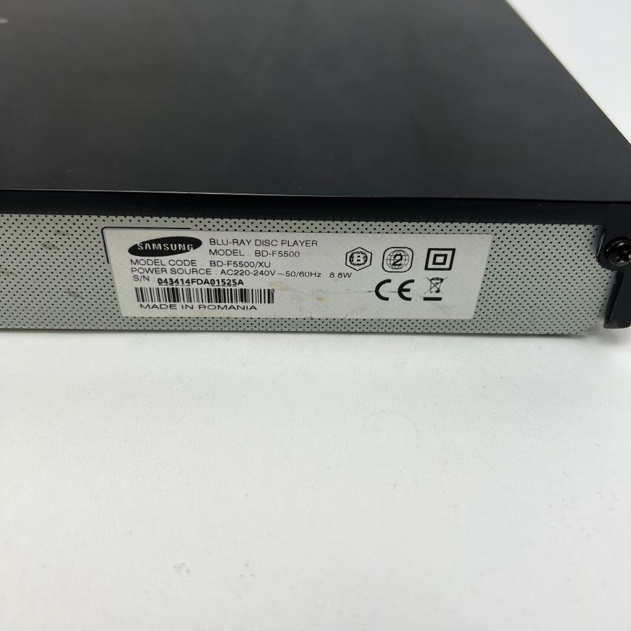 Representative photograph of the same model: Samsung BD-F5500 Smart 3D Blu-Ray DVD Player USB HDMI Netflix Youtube Warranty – image 4