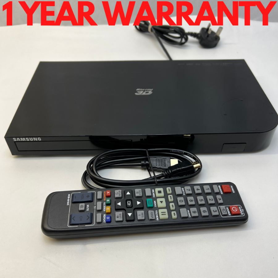 Samsung BD-H5500 Blu-Ray 3D DVD Player 1080p Full HD Tested Working REMOTE