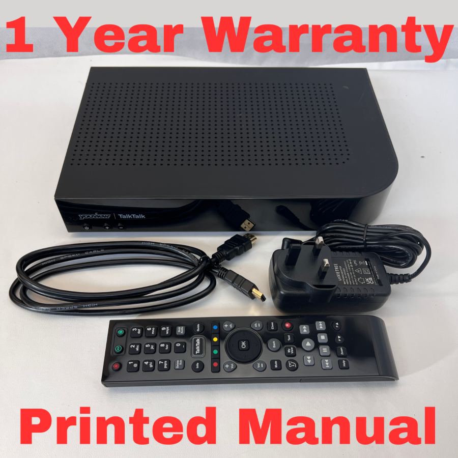 Representative photograph of TalkTalk YouView DN372T Set Top Box - 320GB PVR Freeview+ HD Recorder