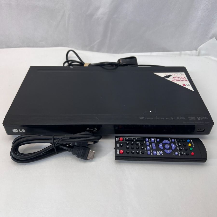 LG BD650 3D-Capable Blu-ray Disc Player HDMI 1920x1080 Black with Remote + Cable – image 2