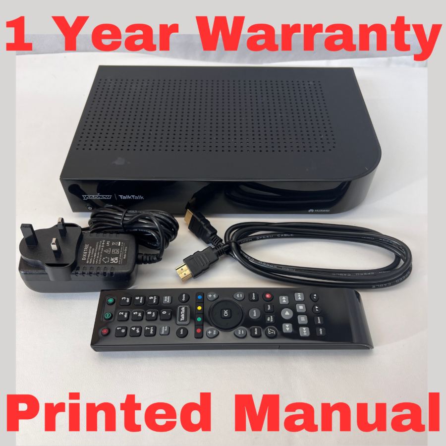 Representative photograph of TalkTalk DN370T YouView Set Top Box - 320GB PVR Freeview+ HD Digital Recorder