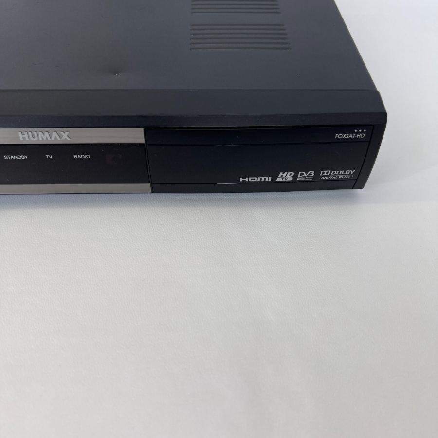 Representative photograph of the same model: Humax Foxsat-HD TV Receiver Box Freesat HD Digital Satellite with Remote + Cable – image 5