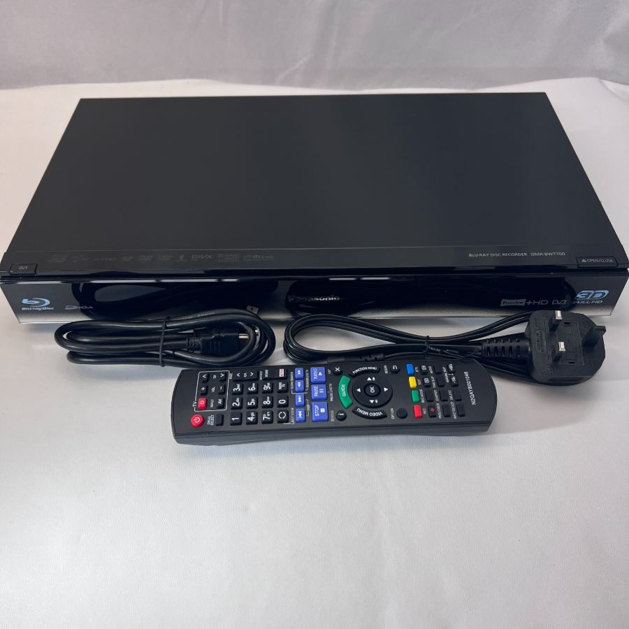 Panasonic DMR-BWT700EB 320GB Blu-ray Disc Recorder w/ Twin Freeview + HD Tuners – image 2
