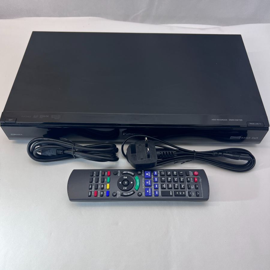 Representative photograph of the same model: Panasonic DMR-HW100 320GB HDD Freeview HD Recorder HDMI Twin Tuner Tested – image 2