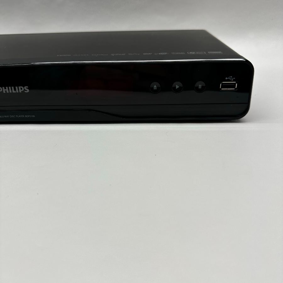 Representative photograph of the same model: Philips BDP3100 Blu-Ray Player/Full HD 1080p Black Remote + HDMI Cable Tested – image 5