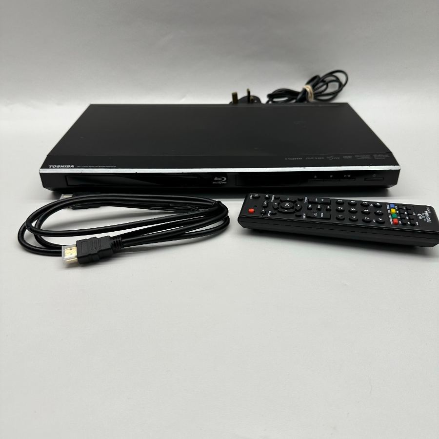 Toshiba BDX2250KB BluRay & DVD Disc Player Black Remote HDMI Tested Warranty – image 2