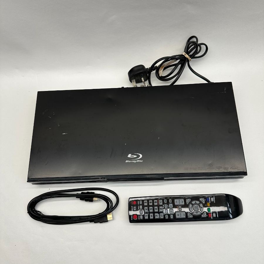 Representative photograph of the same model: Samsung BD-C5300 Blu-Ray Disc Player Wi-Fi Ready Black W/ Remote + Cables Tested – image 3