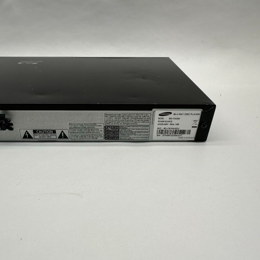Representative photograph of the same model: Samsung BD-C5300 Blu-Ray Disc Player Wi-Fi Ready Black W/ Remote + Cables Tested – image 7