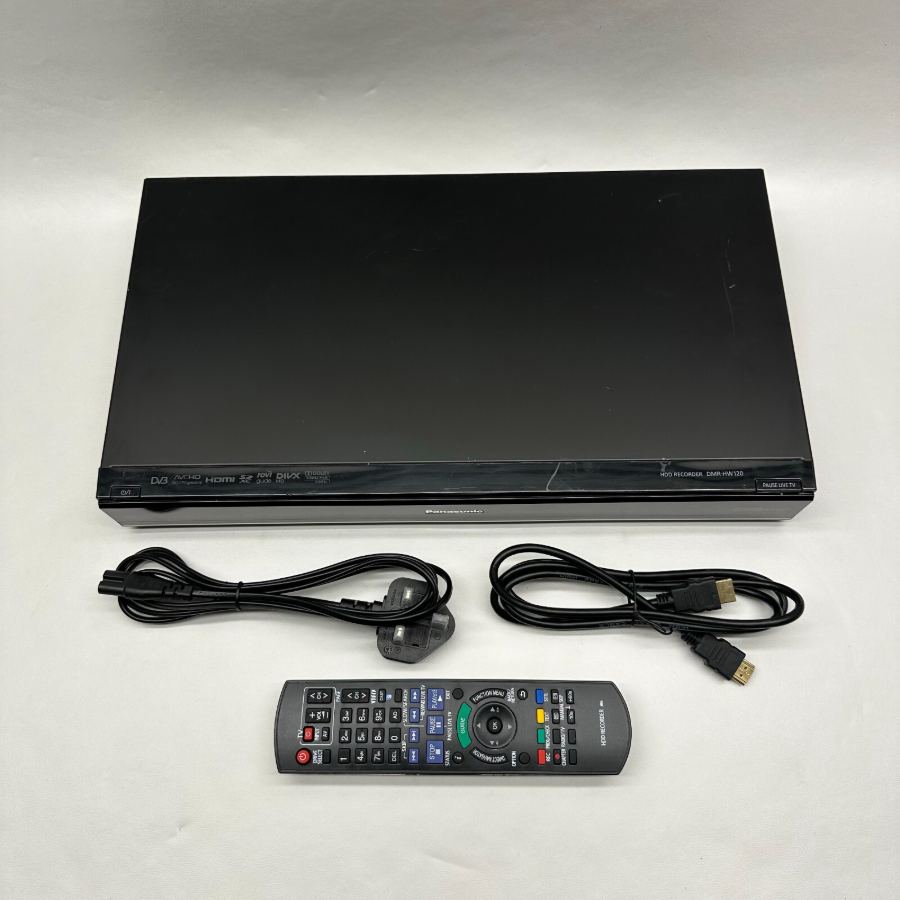 Panasonic DMR-HW120 Twin Tuner Freeview+ HD Recorder 500GB With Remote, Working – image 3