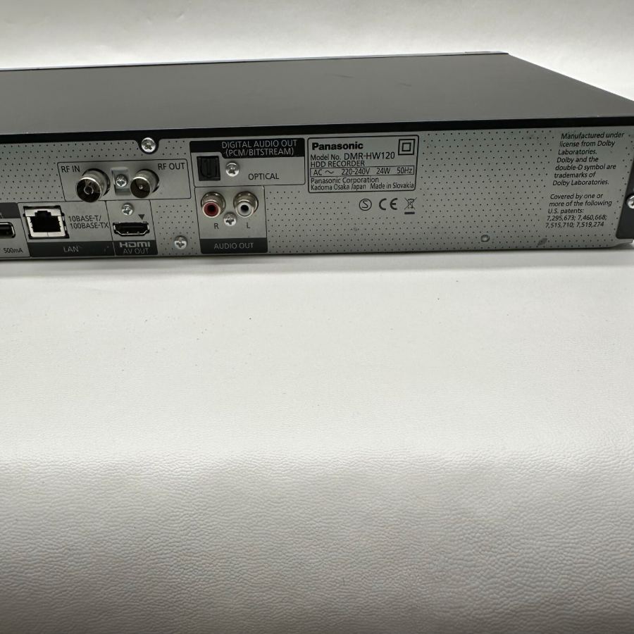 Panasonic DMR-HW120 Twin Tuner Freeview+ HD Recorder 500GB With Remote, Working – image 7