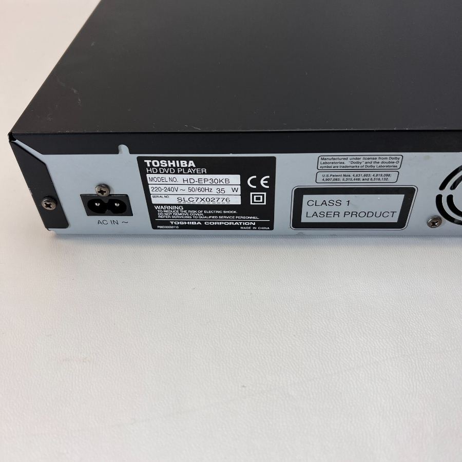 Toshiba HD-EP30 HD-DVD (High Definition) Player Internet Media Streamer USB HDMI – image 9