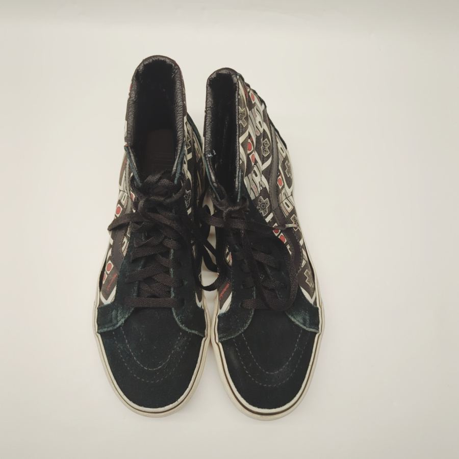 Vans x Nintendo Size UK 7.5 'Game Over' NES controller retro look Sk8-Hi Tops – image 6