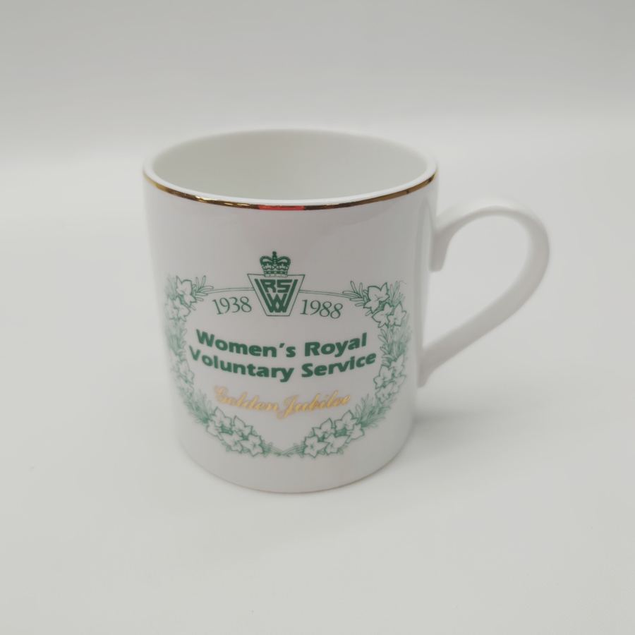 Vintage Women’s Royal Voluntary Service Golden Jubilee 1938-1988 Fine China Mug