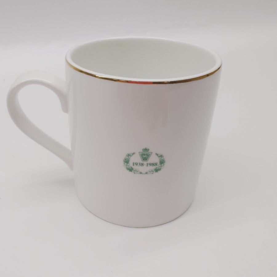 Vintage Women’s Royal Voluntary Service Golden Jubilee 1938-1988 Fine China Mug – image 3
