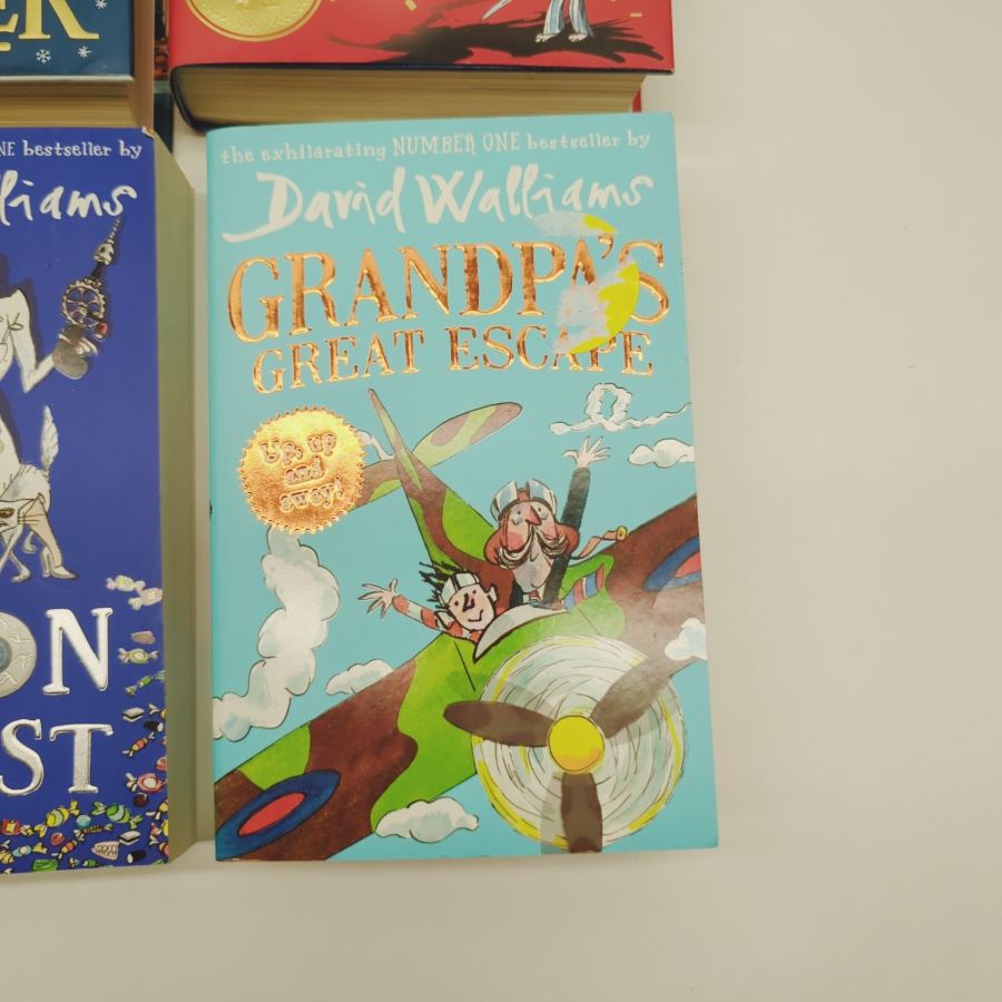 4x David Walliams books, demon dentist, ice monster, grandpas great escape +1 – image 3
