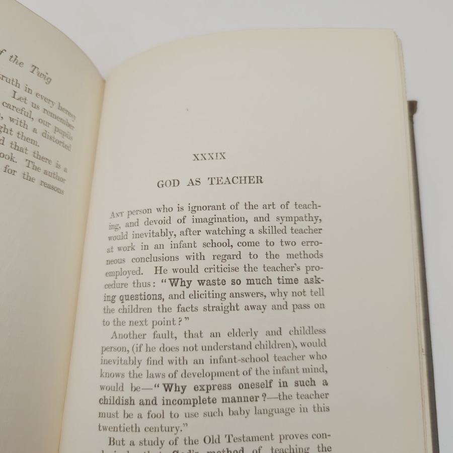 Original 1906 The Training of the Twig by Rev. CL Drawbridge – image 2